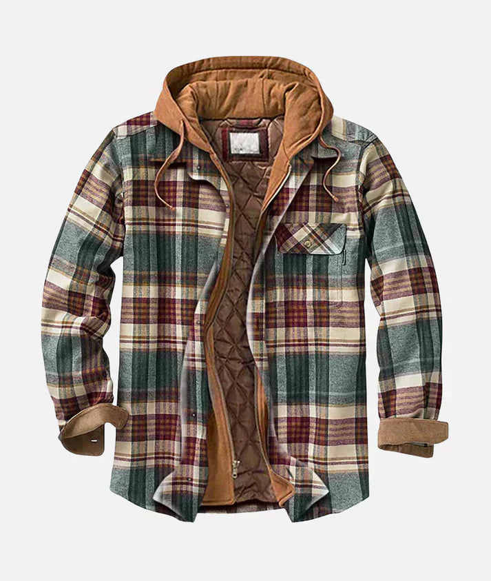 Maelric | Veste patchwork à carreaux