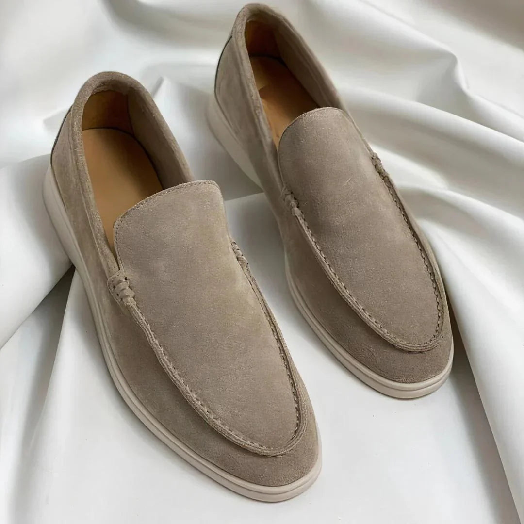 Adrien | Mocassins élégants en daim