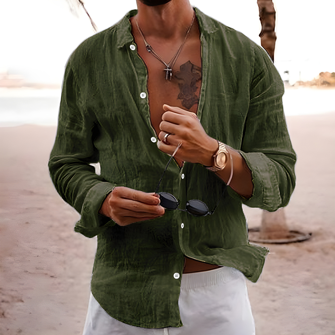 Giordano | Chemise d’été en coton naturel