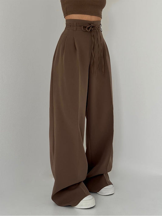 Stephanie - Pantalon taille haute