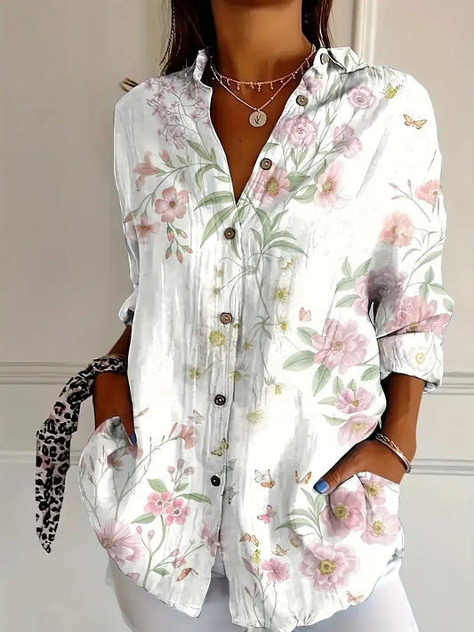 Sariah - Blouse élégante à fleurs