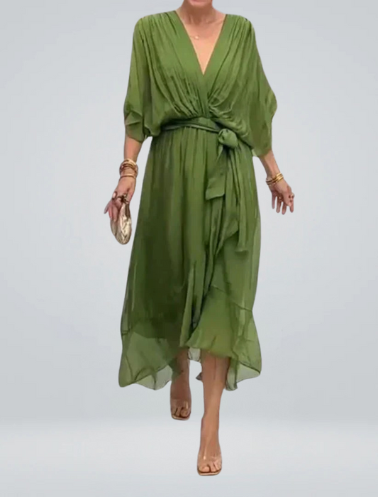 Daria | robe légère à col en v
