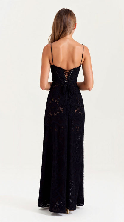 Taya - Robe longue élégante