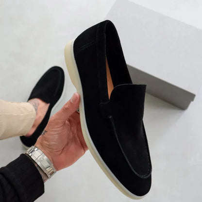 Adrien | Mocassins élégants en daim