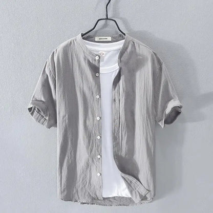 Alexandre | Chemise d’été en coton et lin
