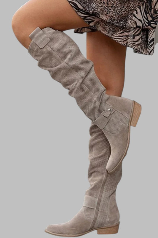 Romani Luxe | Bottes hautes jusqu’au genou