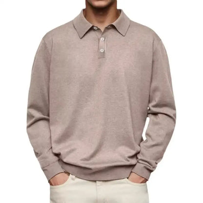 Dorian | Polo casual à manches longues