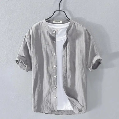 Alexandre | Chemise d’été en coton et lin