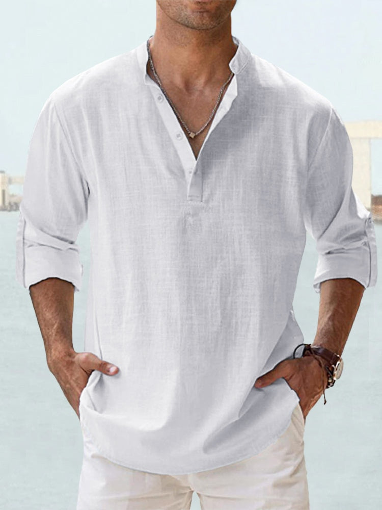 Leon | Chemise en Lin Respirante
