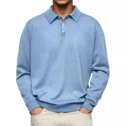 Dorian | Polo casual à manches longues