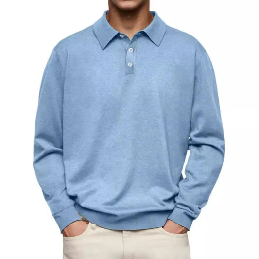Dorian | Polo casual à manches longues