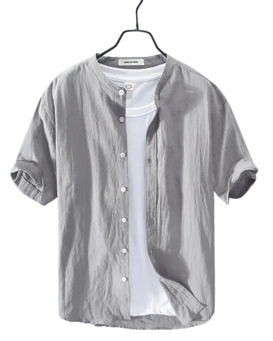 Alexandre | Chemise d’été en coton et lin
