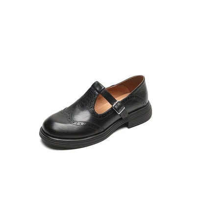 Velda | Escarpins Mary Jane élégants en cuir