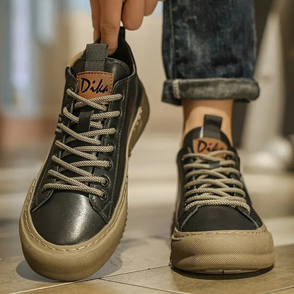 Espinho | Baskets orthopédiques en cuir ⏐ Édition Premium